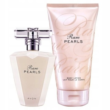 AVON RARE PEARLS 50ML + BALSAM 150ML