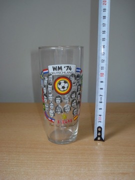 Pokal , szklanka piłka nożna WM 74