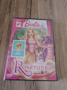 Barbie jako Roszpunka DVD – nowa w folii