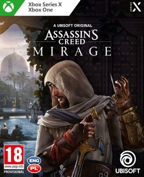 ASSASSIN'S CREED MIRAGE PL XBOX ONE/S/X PUDEŁKO