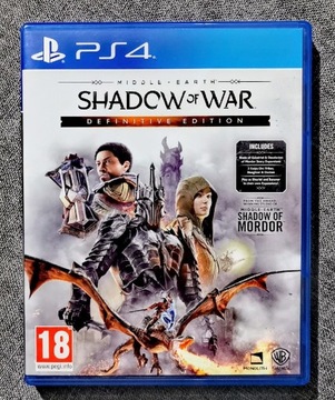 Shadow Of War: Definitive Edition Cień Wojny PS4