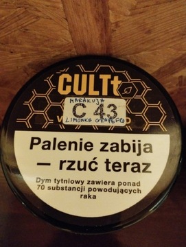 Cultt C43 Oryginalny tytoń shisha fajka 100g