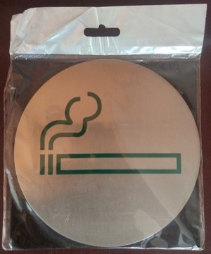 Tabliczka informacyjna samoprzylepna "wolno palić"