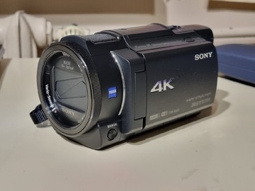 Kamera Sony FDR-AX33+ lampa HVL-LEIR1 