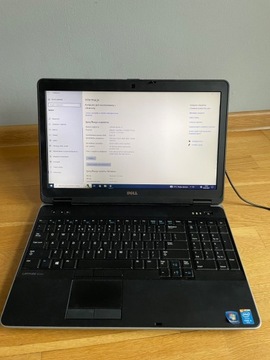 Laptop DELL latitude E6540 8GB RAM 194 GB pamięć