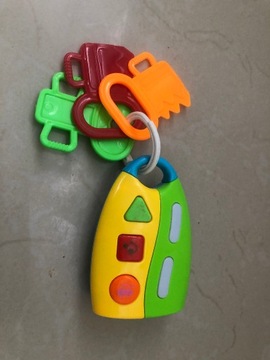 Duża Zabawka brelok do kluczy dźwięki niemowlak