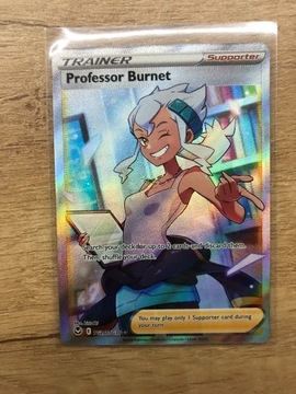 Karta Pokemon Professor Burnet TG26/Tg30 Silver Tempest