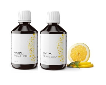 BalanceOil+ (Zestaw 2x300ml) | cytrynowy