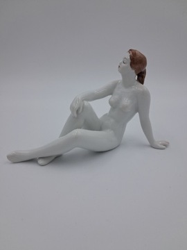 Hollohaza akt figurka porcelanowa UNIKAT 1979-1985