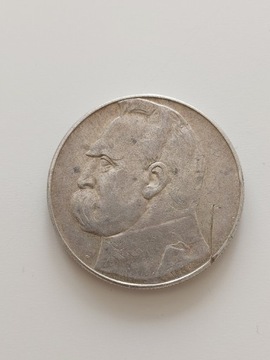 Srebrna moneta 10zł Józef Piłsudski 1935r