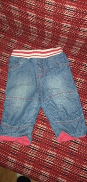 Spodnie jeans roz 68 next baby 