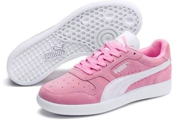 Skórzane buty sportowe PUMA ICRA skóra różowe