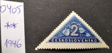 0405 Czechosłowacja 1946 **