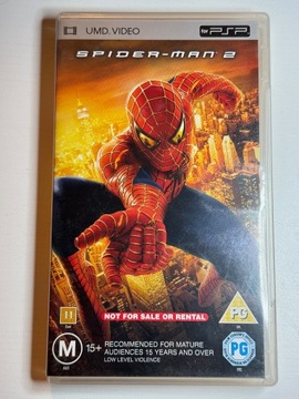 Film Spiderman 2 na konsolę Sony PSP 