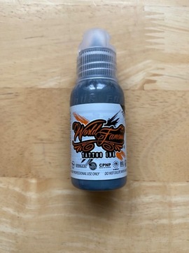 Tusz do tatuażu World Famous Ink szary 30 ml nowy