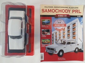 SAMOCHODY PRL Nr 89 MOSKWICZ 1500 Hachette