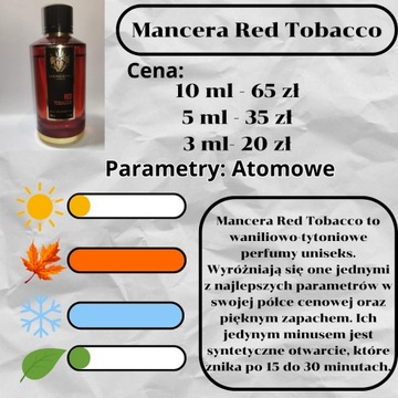 Mancera Red Tobacco 10ml