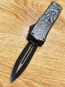 Scyzoryk, nóż sprężynowy OTF /Metal 