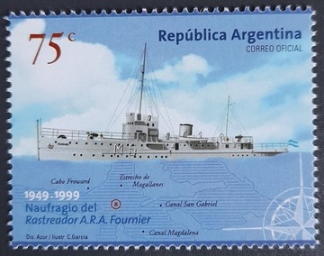 ARGENTYNA** - Mi 2507 - okręt 