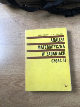 Analiza matematyczna w zadaniach cz 2