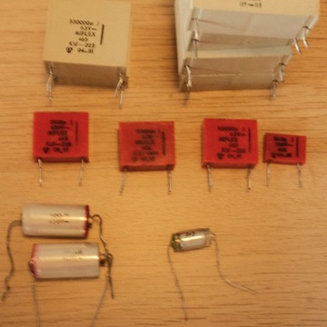 Kondensatory foliowe MIFLEX różne, nowe