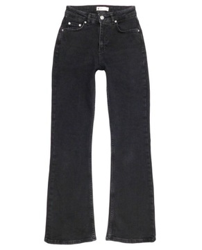 GINA TRICOT ROZSZERZANE JEANSY BOOTCUT 32/34