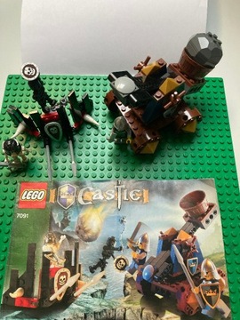 LEGO Castle 7091 - Obronna katapulta
