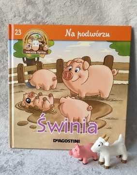 WESOŁA FARMA Z FIGURKĄ - NA PODWÓRZU - NR 23