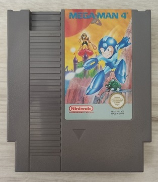Mega Man 4 Nintendo NES PAL Unikat