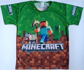 Koszulka T-shirt (nowy) 152 Minecraft