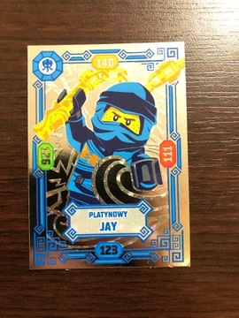 Karta Ninjago S7 2022 edycja platynowa Jay
