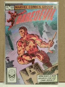 Daredevil #191 (Marvel 1983) ostatni Frank Miller