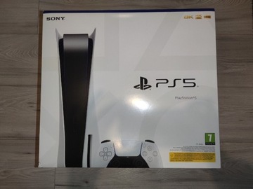 PlayStation 5 PS5 GWARANCJA BLU-RAY napęd NOWA