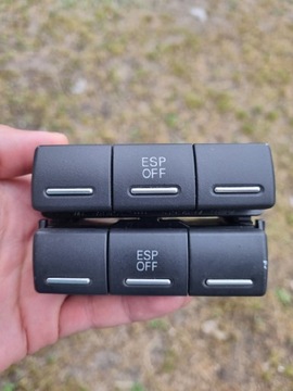 Audi A3 8P ESP Panel Przycisk + 2 zaślepka 1DIN