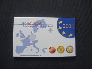 NIEMCY - Euro - Munzen 2005 D