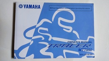 Instrukcja obsługi Yamaha MT 09 Tracer