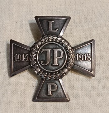 Polski Krzyż Legionowy 1914-1918 srebro pr.2