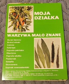 Moja działka Warzywa mało znane