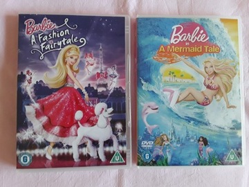 2 Magical Barbie Movies, Fasion, Mermaid Tale