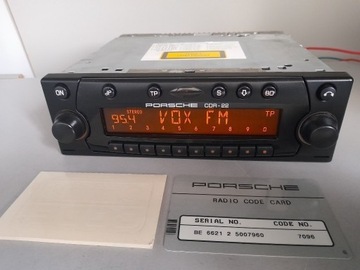 Radio Porsche CDR-22 Becker be6621 - unikat !!