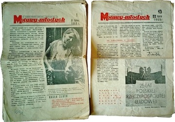 gazeta polowa "Motywy-młodych" 1969