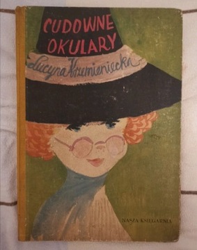 Cudowne okulary Lucyna Krzemienicka vintage PRL 