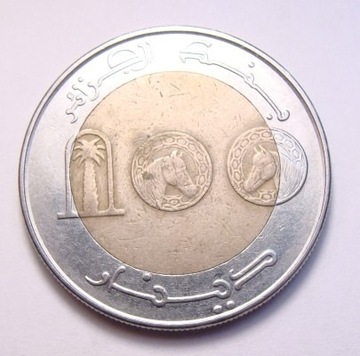 Algieria 100 dinars 1993 BIMETAL