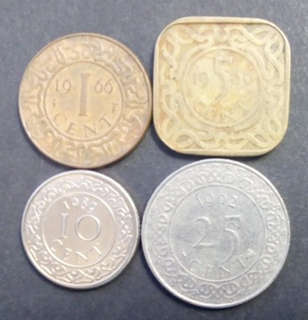 Zestaw monet Surinam