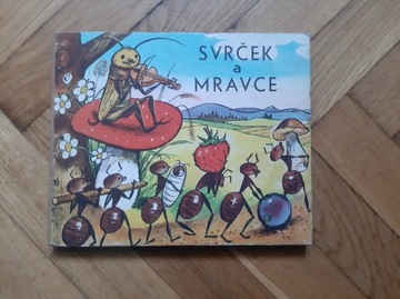 Svrcěk A mravce książka bajka j.czeski 1958