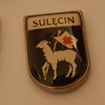 Przypinka PIN znaczek miasto Sulęcin