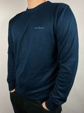 Sweter z okrągłym dekoltem Pierre Cardin XL 