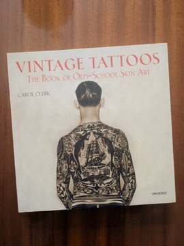 Vintage Tattoos Carol Clerk książka tatuaż tattoo