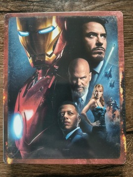 Iron Man 4K UHD Steelbook + Iron Man 2 Blu-ray 