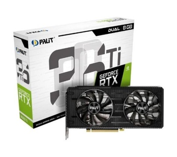 Karta Palit GeForce RTX 3060 Ti Dual 8 GB